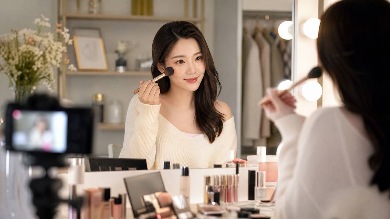 青柠视频 糖心美妆小雯